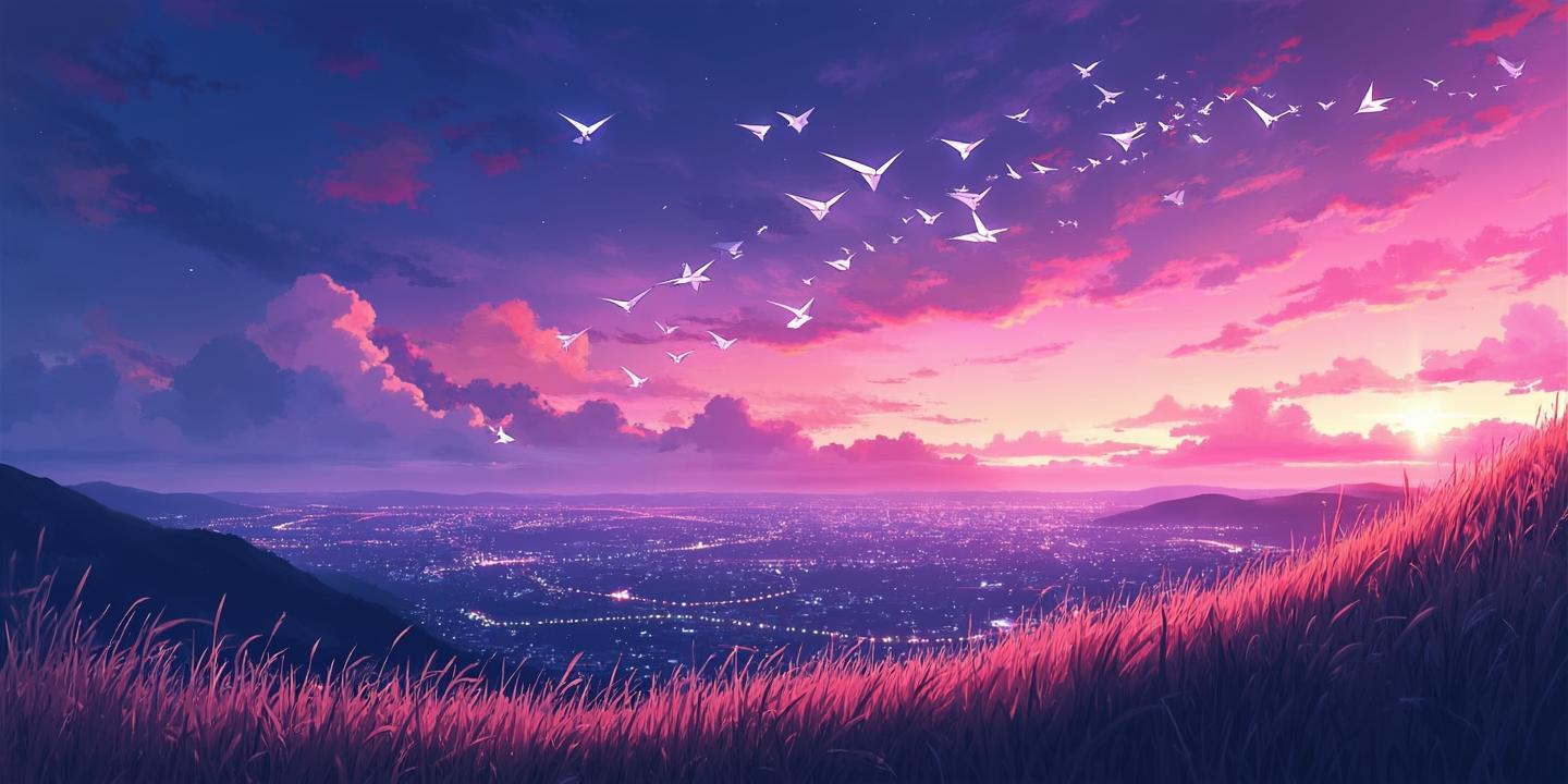 Ghibli inspired background